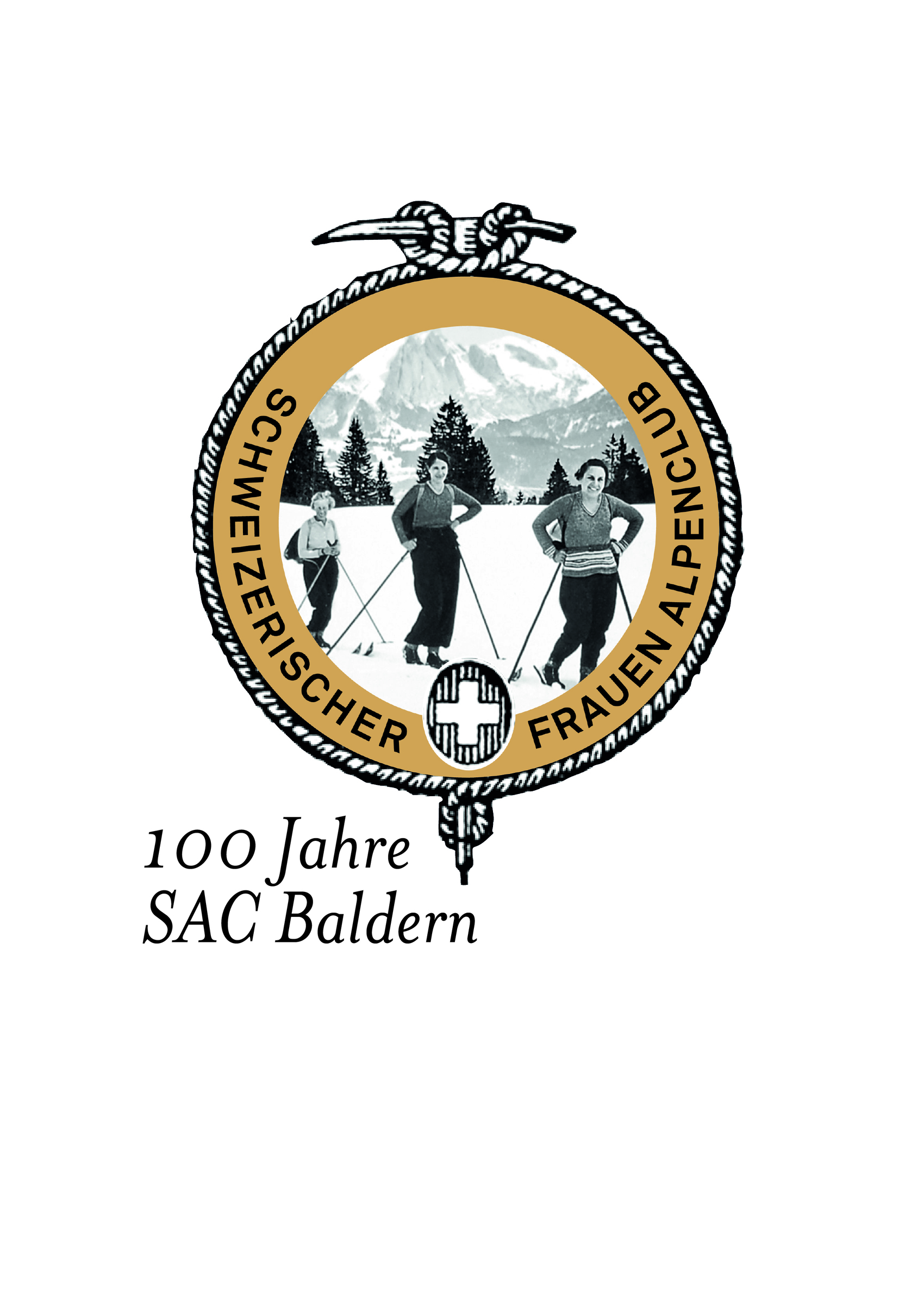Logo 100 Jahre SAC Baldern